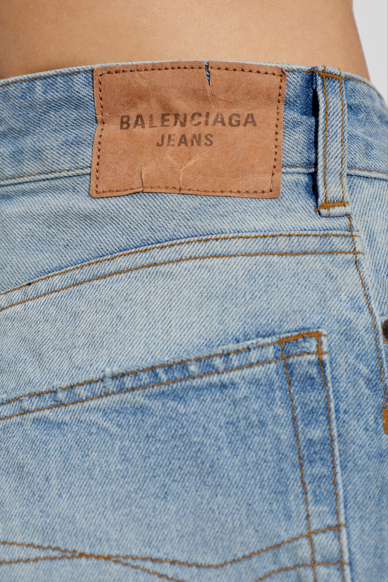 Balenciaga Flared denim skirt | Women's | Vitkac